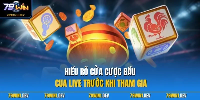 Bầu Cua Live 79WIN – Trải Nghiệm Dân Gian Hấp Dẫn Trực Tuyến 3 Hiểu rõ cửa cược bầu cua live trước khi tham gia